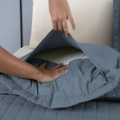 Kit Cobre Leito Matelado Copacabana 3 Peças King 100% Poliéster Micropercal 30 - comprar online