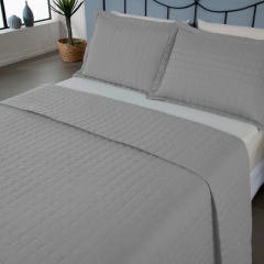 Kit Cobre Leito Matelado Copacabana 3 Peças Queen 100% Poliéster Micropercal 3