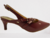 Scarpin Slingback em verniz Via Uno
