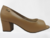 Peep Toe Salto Bloco Via Uno