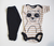 Conjunto Body a rayas oso y pantalón largo