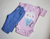 Conjunto body rosa Helado y pantalón turquesa