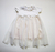 Vestido natural con puntilla