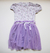 Body Vestido con tul violeta y flores