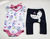 Conjunto body y pantalón Sirenita