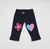 Conjunto body salmón Loved y pantalón azul - comprar online