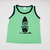 Musculosa verde brillante Surf