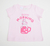 Remera rosa Good Morning