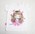 Remera natural Niña