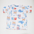 Conjunto estampado Surf talle 6 a 12 m - Parque Indumentaria