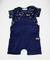 Conjunto Jardinero azul y remera