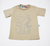 Remera crema con dino