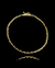 Pulseira Cartie Cadeado 2mm 4g - Fecho Canhão - Banhada a Ouro 18k