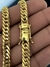 Corrente Grumet Dupla 6mm 58g - Fecho Duplo - Banhada a Ouro 18k - Marq18k