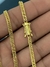 Conjunto Grumet Dupla 3mm - Fecho Duplo - Banhada a Ouro 18k - Marq18k