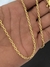 Corrente Cartie Cadeado 2mm 10g - Fecho Canhão - Banhada a Ouro 18k - loja online