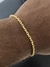 Pulseira Cartie Cadeado 2mm 4g - Fecho Canhão - Banhada a Ouro 18k - comprar online
