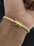Pulseira Cartie Cadeado Duplo 4mm 6g - Fecho Duplo - Banhada a Ouro 18k na internet