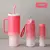 Kit 3 Garrafa Copo Tendência Agua Squeeze Com Adesivos Lembretes beber Agua