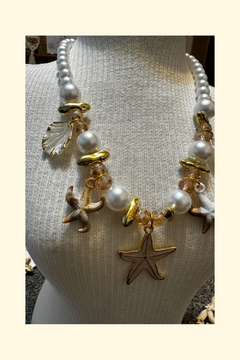 Colar Estrela do mar - Pérola - comprar online