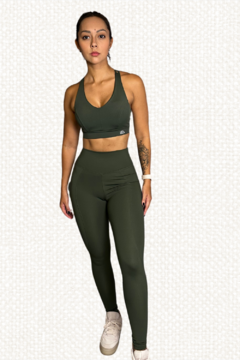 Legging com recortes - Maré Mansa