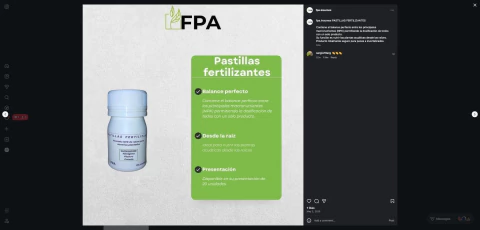 FPA – PASTILLAS – Fertilizantes 20 pastillas