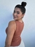 Body Poliamida Marrom - loja online
