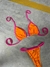 Biquíni Valentina Laranja e Rosa Ruby