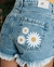 Short jeans girassol - alcance