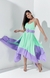 vestido midi bicolor menta e lavanda tati - carol dias