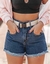 Short Jeans com cinto - alcance