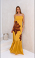 VESTIDO LONGO AMARELO MARCIA - DESNUDE - comprar online