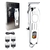 CORTACABELLO PROFESIONAL OM AF-3016 RECARGABLE USB 100% METAL - comprar online