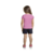 Conjunto infantil Menina Marca Alenice Camiseta Rosa e shorts Azul em Algodão estampa de coelhinho - comprar online