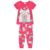 Pijama infantil para menina da marca Kyly na cor rosa estampa de gatinho - Luna Store