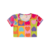 Conjunto Infantil Verão Menina Magenta Corações - comprar online