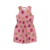 Vestido Regata infantil menina estampa de gatinhos na cor rosa marca Alenice - comprar online