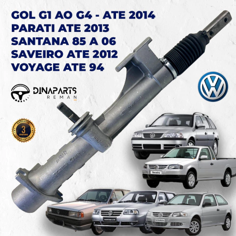 Caixa Mecânica Gol/Parati/Santana/Saveiro/Voyage G1 a G4 - Remano