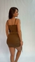 Saia Val Versatily Cravo - Gattabrava Studio Wear | Beachwear Versátil e Despretenciosamente Sexy. Looks Exclusivos para Mulheres Autênticas e Sofisticadas