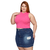 Cropped Regata Gola Alta Canelado - comprar online
