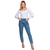 Cropped Manga Bufante Canelado - loja online
