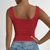 Regata Decote Quadrado Suplex - Adamas Moda Feminina