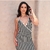 Vestido Longo Listrado