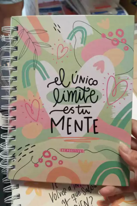 CUADERNO A5 BE POSITIVE / MENTE