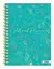 CUADERNO A5 T/DURA MOOVING CON ESPIRAL - BOTANICO VERDE