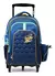 MOCHILA 18 LSYD CON CARRO FULTBOL AZUL