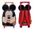 MOCHILA CRESKO 12`CON CARRO MICKEY MOUSE CON OREJAS