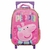 MOCHILA CRESKO 12`CON CARRO PEPPA PIG