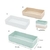 ORGANIZADOR PLASTICO LOVA SMALL APILABLE BEIGE/VERDE