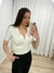 Blusa decote transpassado - comprar online